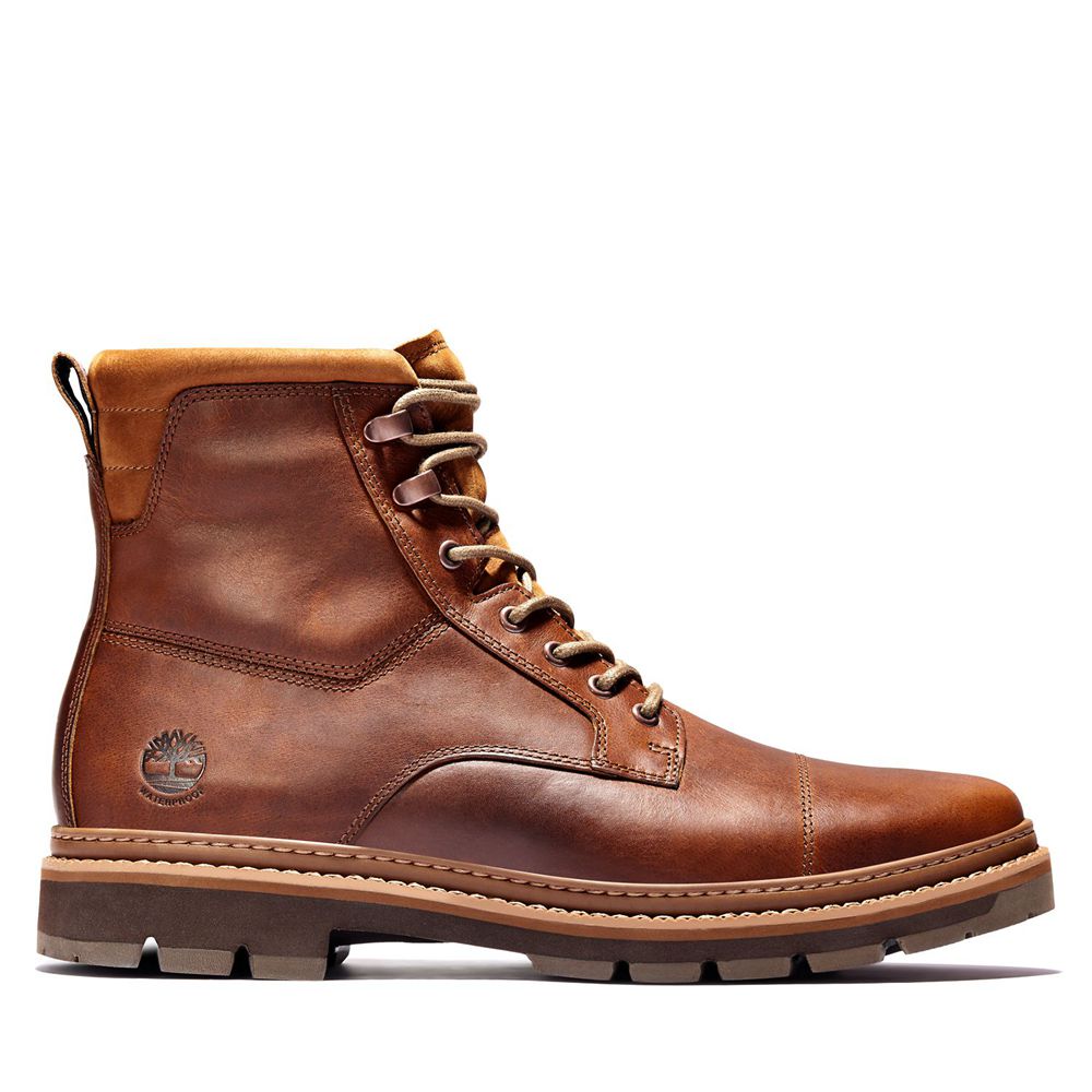 Timberland Μποτες Χιονιού Ανδρικα Καφε - Port Union Waterproof - Greece 0695748-IE